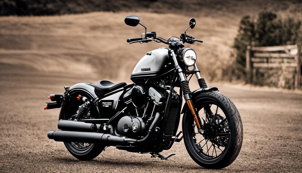 Image of the Yamaha Bolt Bobber, a stylish and modern motorcycle with classic bobber design elements.